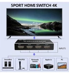 Premium 5 Port Hdmi 4k Uhd 3d Ready Selector Switch Switcher Hub Box 5x1 Remote. Fixed Price $25.67.
