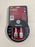 Ge 8 Ft. High-speed Hdmi Cable With Ethernet Ultra Thin -. Fixed Price $20.00.