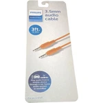 Philips 3.5mm Orange Audio Cable 3ft Durable Universal A/v Cord For All Brands. Fixed Price $7.00.