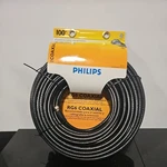 Philips Coax Rg6 Shielded Coaxial Cable For Tv Antenna Satellite Hdtv Modem 100'. Fixed Price $20.00.