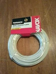 Magnavox 50 Ft. Coaxial Cable With F Connectors M61209 White New Unopened Pkg. Fixed Price $7.99.