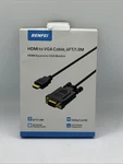 Benfei Hdmi To Vga 6 Feet Cable, Uni-directional Cable Male. Fixed Price $11.69.