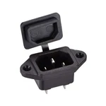 Uxcell C14 Panel Mount Plug Adapter Ac 250v 10a 3 Pins Iec Socket. Fixed Price $13.40.