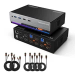 Tesmart Hdmi Kvm Switch 3 Monitors 2 Computers 4k60hz Usb 30 G2u. Fixed Price $265.99.