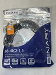 Binary B6 Series 4k Ultra Hd Premium Certified Griptek Hdmi Cable 1.5 Meter. Fixed Price $16.99.