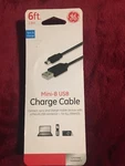 Ge Mini -b Usb Charge Cable 6 Ft For All Brands. New. Fixed Price $15.88.