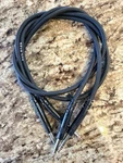 Set Of 2 Cables Adc Bk2b Black High Performance Bantam Patch Cord (2 Ft). Fixed Price $21.21.