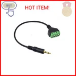 Poyiccot 3.5mm Speaker Wire Adapter, (1/8") 4 Pole Stereo Trrs Male Jack T. Fixed Price $10.30.