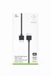 Belkin Ultra Hd High Speed Hdmi Cable 2m 6.6ft 4k Hdr Dolby Vision Open Box. Fixed Price $10.99.