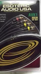 Esoteric Audio Usa Avk1-2m Video Cables 6.6ft 2m High Performance. Fixed Price $9.50.