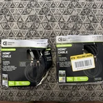 Commercial Electric 15ft. Deluxe Hdmi Cable, Black Braided. Fixed Price $5.24.