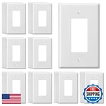 Mllizh Jumbo Decorator Wall Plate 40pack Oversized Electrical Outlet Receptacle. Fixed Price $51.19.