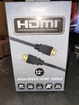 Primeconnect High-speed Hdmi Cable 12ft Ultra Hd 4k Compatible Black. Fixed Price $6.00.