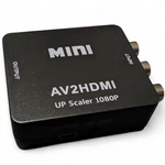 Rca To Hdmi Converter Adapter Av 1080p For Tv Audio Video Composite Cvbs Av2hdmi. Fixed Price $9.88.