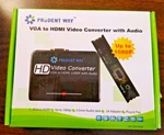 Prudent Way Pwi-vga-hdmi Vga To Hdmi Video Converter With Audio. Fixed Price $50.00.