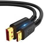 4k Displayport To Mini Hdmi Cable 5ft, Dp Male 5feet, Black. Fixed Price $14.20.