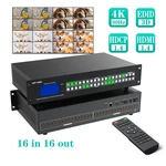 Mt-viki 16x16 Hdmi Matrix Switch 4k 30hz 2u Audio Extractor Dual Rs232 Lan Web. Fixed Price $898.99.