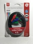Ge Component Video Cable 6ft. Model: 73296 Rgb New. Fixed Price $11.99.