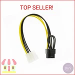 Yikaien 4 Pin Molex To 8 (6+2pin) Video Card Gpu Power Supply Cable 8.6inch. Fixed Price $9.16.