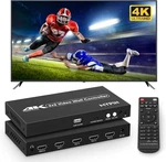 Mypin 2x2 Hdmi 4k Video Wall Controller W/ Media Player Function 30hz Tv Wa. Fixed Price $74.95.
