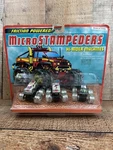 New Sealed Micro Monster Trucks Funline Mad Max Stampeders Hi-rider Machines. Fixed Price $34.97.