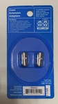 Coaxial Coax Cable Extension Adapter - 2 Pack Satellite Tv Compatible F-pin. Fixed Price $8.99.