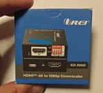 Orei Xd-3000 4k To 1080p Hdmi Downscaler Signal Manager. Fixed Price $39.99.