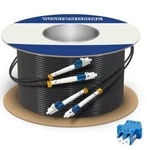 Yutianhome 100 Meter Outdoor Armored Fiber Optic Cable Uniboot Connectors. Fixed Price $64.79.