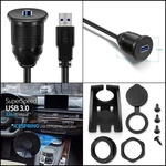 Icespring Usb 3.0 Male-female Aux Flush Mount Extension Cable For Car/truck. Fixed Price $11.55.