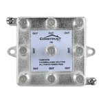 Construct Pro Vertical 8-way 5-2300mhz Coax Splitter. Fixed Price $21.85.