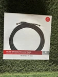 Radio Shack Quad-shielded Coaxial Cable:nib 25' Rg-6/qs 75-ohm. Fixed Price $15.20.