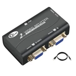 450mhz 2-port Vga Splitter Amplifier Box 1 Pc To 2 Monitors Svga Video. Fixed Price $29.91.