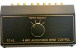 4 In X 2 Out 4x2 Composite Rca Video Stereo Audio Selector Switch Switcher. Fixed Price $24.99.