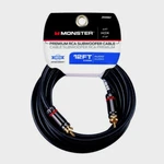 Monster Jhiu0067 Rca Coxial Subwoofer Cable 12 Foot Long Connect Audio To Sub. Fixed Price $31.64.