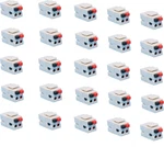 Speaker Keystone Jack Spring Loaded For 25 Pack, White. Fixed Price $93.81.
