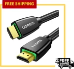 Ugreen Hdmi Cable 4k Braided High Speed Cord 18gbps With Ethernet Support. Fixed Price $13.99.