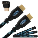 Twisted Veins 50 Ft Hdmi Cable 4k 60hz High Speed Braided Gold Plated 50' Cord. Fixed Price $16.95.