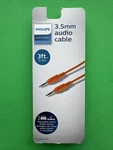 Philips Audio/video 3.5mm 3ft Cable Orange Fast Shipping. Fixed Price $6.00.