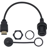 Duttek Hdmi Flush Mount Cable, Dash Panel Cable Male To Female. Fixed Price $15.73.