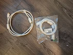 Set Of 2 - Monoprice Series High Speed Hdmi Cables 4k 6ft White 4026 18gbps Hdr. Fixed Price $19.99.