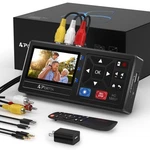 Portta Vhs To Digital Converter, Hdmi Converter With Screen, Black. Fixed Price $244.85.