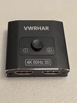 Vwrhar Hdmi 2.0 Bi-directional Switch 2x1 / 1x2, 4k 60hz, Read Desc. Fixed Price $3.90.